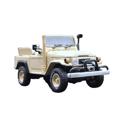 Mini Auto Spielzeug 1:64 Für FJ40 Cabrio Off-Road Simulation Legierung Auto Modell Statische Spielzeug Souvenir Fenster Display Wohnkultur von CYQOCD