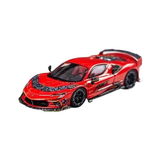 Mini Auto Spielzeug 1:64 Für Fara F9XX Cabrio-Version Mansory Modifizierte Version Mairuisha Statisches Legierungsautomodell Wohnkultur(Red) von CYQOCD