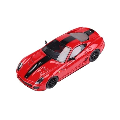Mini Auto Spielzeug 1:64 Für Ferrari 599 GTO Supersportwagen Simulation Harz Automodell Mehrfarbige Sammlung Dekoration Wohnkultur(Red) von CYQOCD