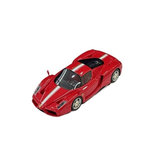Mini Auto Spielzeug 1:64 Für Ferrari Enzo Mit Motor Harz Dekoration Auto Modell Supercar Szene Simulation Statische Spielzeug Wohnkultur(Red) von CYQOCD