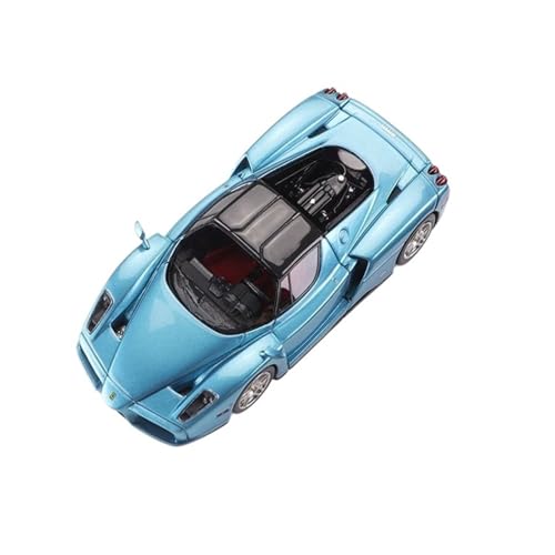 Mini Auto Spielzeug 1:64 Für Ferrari Enzo Zwei Farben Harz Auto Modell Wohnzimmer Display Erwachsene Sammlung Wohnkultur(Blue) von CYQOCD
