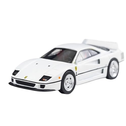 Mini Auto Spielzeug 1:64 Für Ferrari F40 Weiß Harz Limited Edition Auto Modell Kleine Druckguss Spielzeug Erwachsene Sammlung Wohnkultur Mini Auto Spielzeug 1:64 Für Ferrari F40 Weiß Harz Limited Edition Auto Modell Kleine Druckguss Spielzeug Erwachsene Sammlung Wohnkultur von CYQOCD