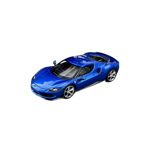 Mini Auto Spielzeug 1:64 Für Ferrari Jaguar 296 GTB Blau Legierung Fahrzeug Kleine Maßstab Auto Modell Versiegelt Designs Spiel Spielzeug Wohnkultur Mini Auto Spielzeug 1:64 Für Ferrari Jaguar 296 GTB Blau Legierung Fahrzeug Kleine Maßstab Auto Modell Versiegelt Designs Spiel Spielzeug Wohnkultur von CYQOCD