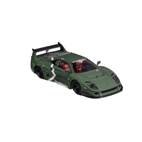 Mini Auto Spielzeug 1:64 Für Ferrari Lbwk F40 Mehrfarben-Legierungssimulation Supersportwagenmodell Druckgussmetall-Spielzeug-Souvenir Wohnkultur(Green) von CYQOCD
