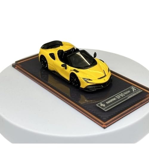Mini Auto Spielzeug 1:64 Für Ferrari SF90 Novitec Harz Auto Modell Erwachsene Statische Wohnkultur Szene Simulation Spielzeug Wohnkultur von CYQOCD