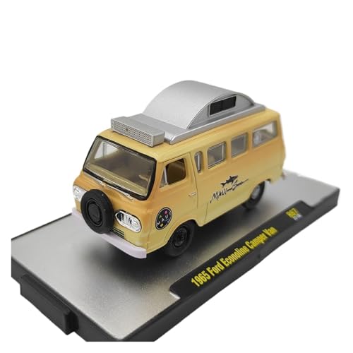 Mini Auto Spielzeug 1:64 Für Ford Camper Simulation Maßstab Legierung Automodell Reiseversion Fahrzeug Displayständer Platzierung 1965 Wohnkultur von CYQOCD