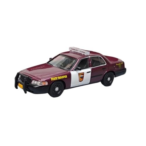 Mini Auto Spielzeug 1:64 Für Ford Crown Victoria Rotes Polizeiauto Druckgussfahrzeug Druckguss Statisches Modell Mini-Spielzeug Wohnkultur von CYQOCD