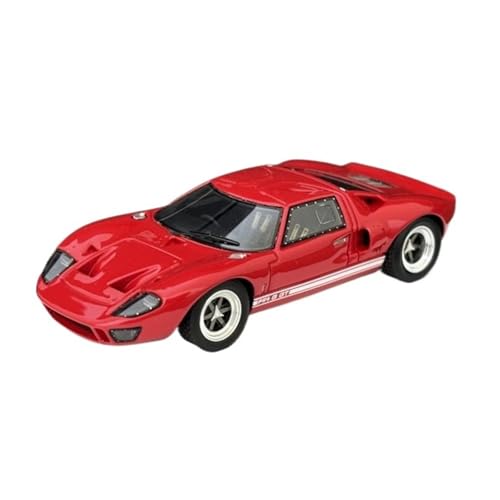Mini Auto Spielzeug 1:64 Für Ford GT40 MK I Harz Automodell Sammlerstück Ornament Retro Mini Spielzeugfahrzeug Party Display Wohnkultur(Red) von CYQOCD