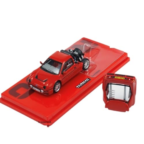 Mini Auto Spielzeug 1:64 Für Ford RS200 Rot Legierung Maßstab Fahrzeug Sammler Miniatur Fahrzeug Modell Junge Völker Geschenk Wohnkultur von CYQOCD