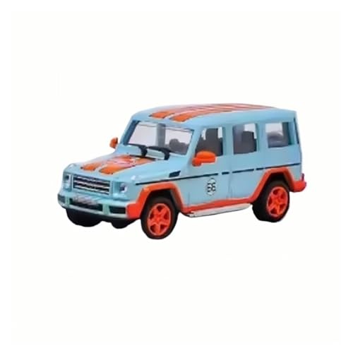 Mini Auto Spielzeug 1:64 Für G500 G63 Geländewagen SUV Autos Modell Spielzeug Für Erwachsene Klassiker Souvenir Sammlerfahrzeuge Wohnkultur(Blue) von CYQOCD