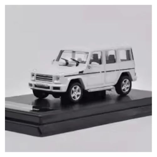 Mini Auto Spielzeug 1:64 Für G500 G63 Geländewagen SUV Autos Modell Spielzeug Für Erwachsene Klassiker Souvenir Sammlerfahrzeuge Wohnkultur(White) von CYQOCD