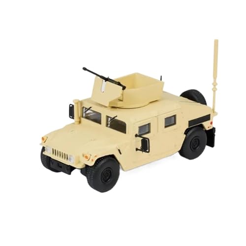 Mini Auto Spielzeug 1:64 Für GAZ Tiger Tank Legierung Automodell Simulation Spielzeug Statische Skala Dekorative Ornamente Wohnkultur(Beige A) von CYQOCD