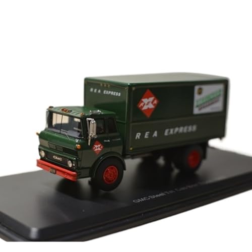 Mini Auto Spielzeug 1:64 Für GMC Steel Tilt Cab REA Express 1960 Van Metall Modell Auto Transporter Vintage Grün Wohnkultur von CYQOCD