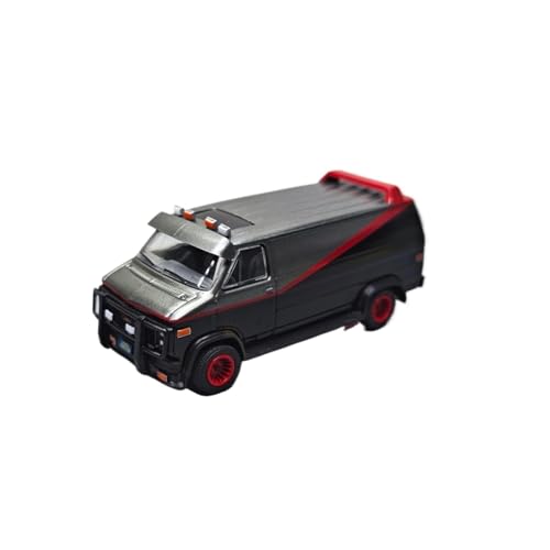 Mini Auto Spielzeug 1:64 Für GMC Vandura 51160 Schwarzes Legierungsauto Statisches Sammlerstück Home Space Ornament Spielzeug 1983 Wohnkultur von CYQOCD