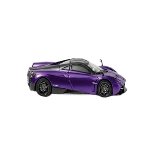 Mini Auto Spielzeug 1:64 Für Huayra Coupe 2014 Zweitüriges Zu Öffnendes Automodell Aus Legierung Druckguss-Display Metalldekoration Wohnkultur(Purple) von CYQOCD