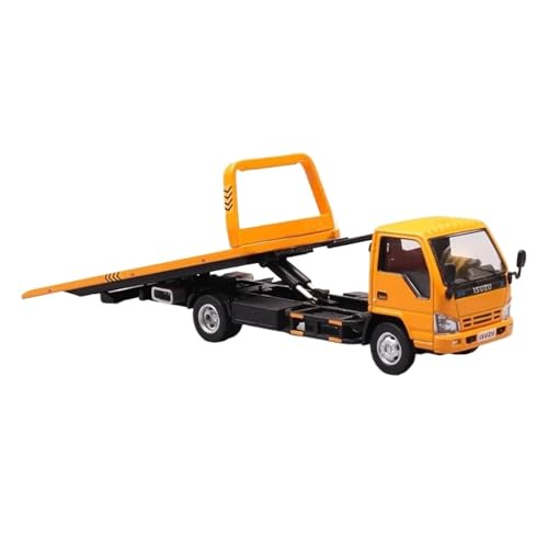 Mini Auto Spielzeug 1:64 Für Isuzu ELF Road Rescue Wrecker Pritschenanhänger Druckguss & Spielzeugfahrzeuge Legierung LKW-Modell Wohnkultur von CYQOCD