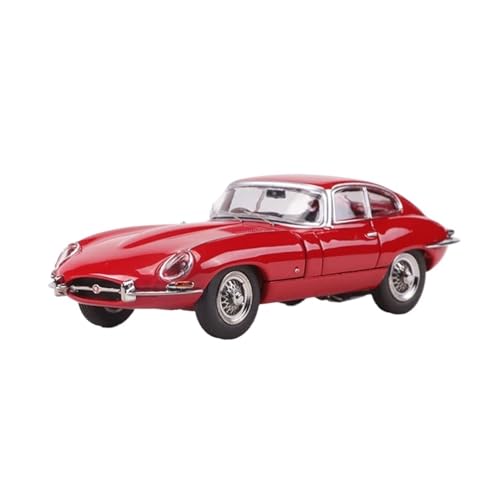 Mini Auto Spielzeug 1:64 Für Jaguar E-Type Vintage-Automodell Aus Legierung Authentisch Detailliertes Metallmodell Und Ausstellungsmodell Wohnkultur(Red A) von CYQOCD