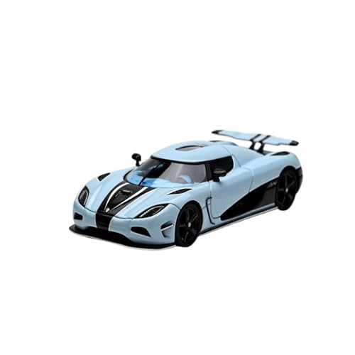 Mini Auto Spielzeug 1:64 Für Koenigsegg Agera R Harz Auto Modell Licht Blau Home Dekorationen Retro Decor Wohnkultur von CYQOCD