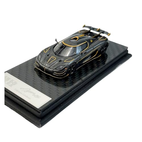Mini Auto Spielzeug 1:64 Für Koenigsegg Agera Rs Golden Phoenix Harz Auto Modell Bastler Statische Skala Fahrzeug Spielzeug Wohnkultur von CYQOCD