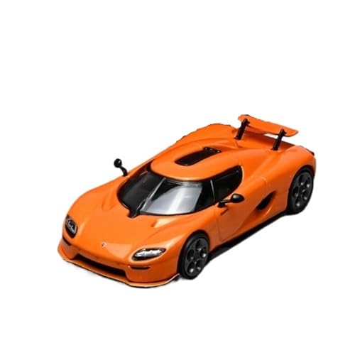 Mini Auto Spielzeug 1:64 Für Koenigsegg CC850 Simulation Spielzeug Legierung Automodell Orange Classic Series Collection Wohnkultur von CYQOCD