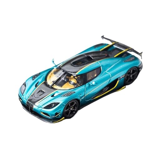 Mini Auto Spielzeug 1:64 Für Koenigsegg RSR Ocean Blue Collector's Edition Resin Automodell Druckguss Weinkühler Display Wohnkultur Mini Auto Spielzeug 1:64 Für Koenigsegg RSR Ocean Blue Collector's Edition Resin Automodell Druckguss Weinkühler Display Wohnkultur von CYQOCD