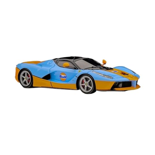 Mini Auto Spielzeug 1:64 Für LaFerrari Blau Orange Gulf Lackiertes Statisches Fahrzeug Aus Harz Limitierte Auflage Miniatur-Automodell Wohnkultur Mini Auto Spielzeug 1:64 Für LaFerrari Blau Orange Gulf Lackiertes Statisches Fahrzeug Aus Harz Limitierte Auflage Miniatur-Automodell Wohnkultur von CYQOCD