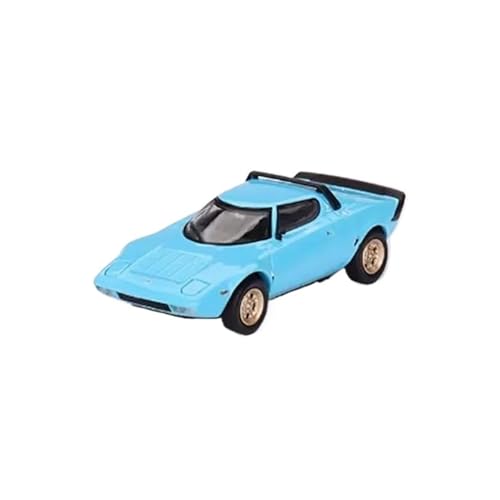 Mini Auto Spielzeug 1:64 Für Lancia Stratos HF Legierung Auto Modell DREI Farben Sammlerstücke Statische Mini Spielzeug Auto Zu Freunde Wohnkultur(Blue) von CYQOCD