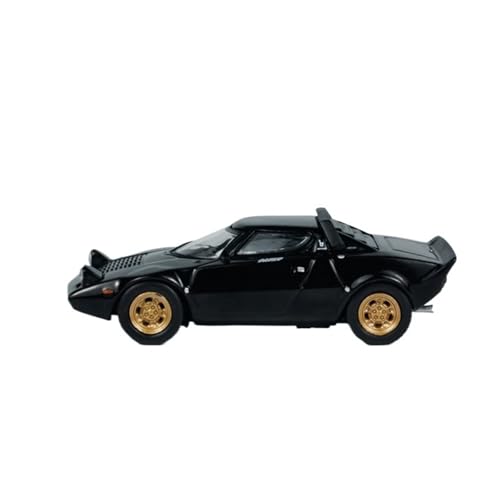 Mini Auto Spielzeug 1:64 Für Lancia Stratos HF Stradale Nero Simulation Spielzeug Legierung Automodelle Statisches Modell Sammlerstück Wohnkultur von CYQOCD