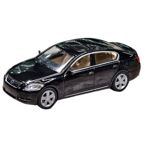 Mini Auto Spielzeug 1:64 Für Lexus GS300 Linkslenker Lexus Legierung Automodell Druckguss Metall Spielzeug Fahrzeug Dekoration Wohnkultur(Black) von CYQOCD