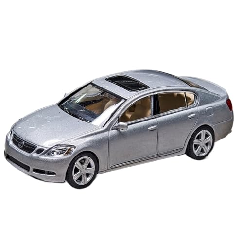Mini Auto Spielzeug 1:64 Für Lexus GS300 Linkslenker Lexus Legierung Automodell Druckguss Metall Spielzeug Fahrzeug Dekoration Wohnkultur(Silver) von CYQOCD