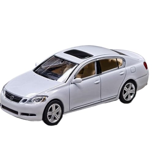 Mini Auto Spielzeug 1:64 Für Lexus GS300 Linkslenker Lexus Legierung Automodell Druckguss Metall Spielzeug Fahrzeug Dekoration Wohnkultur(White) von CYQOCD