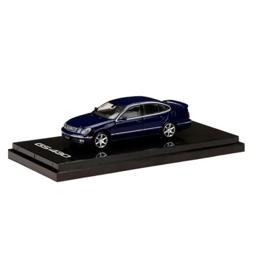 Mini Auto Spielzeug 1:64 Für Lexus GS430 Maßstab Spielzeugauto Mehrfarbiges Legierungsmodell Druckgussauto Ausstellungsstanddekoration Wohnkultur(Blue) von CYQOCD