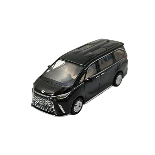 Mini Auto Spielzeug 1:64 Für Lexus LM 2. Generation Mini-Automodell Aus Legierung Schwarz-weiße Autodekoration Wohnkultur(Black) von CYQOCD
