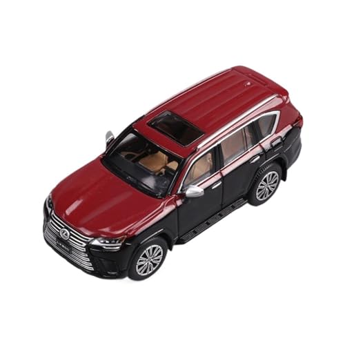 Mini Auto Spielzeug 1:64 Für Lexus LX600 Sports Edition Multicolor Legierung Auto Modell Indoor Display Sammlung Spielzeug Wohnkultur(Red) von CYQOCD