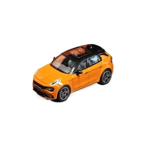 Mini Auto Spielzeug 1:64 Für Link 02 Fließheck Orange Metall Spielzeug Modell Sammler Legierung Modell Erwachsene Urlaub Display Wohnkultur von CYQOCD