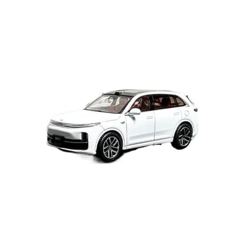 Mini Auto Spielzeug 1:64 Für Lixiang L7 Simulation Ornamente Legierung Auto Modell Diecast Fahrzeug Spielzeug Lager Display Wohnkultur(White) von CYQOCD