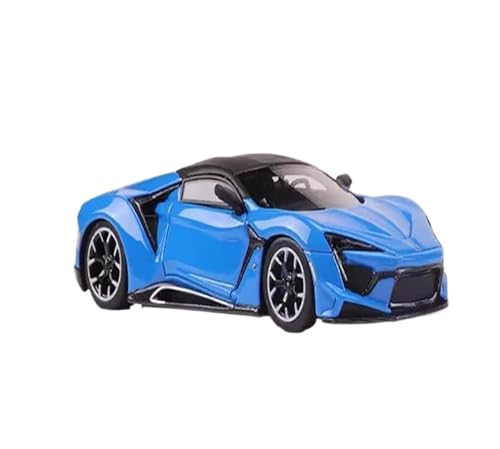 Mini Auto Spielzeug 1:64 Für Lyken Fenyr Supersport Harz Auto Modell Erwachsene Junge Spielzeug Sammlung Von Kunstwerk Souvenirs Wohnkultur(Blue) von CYQOCD