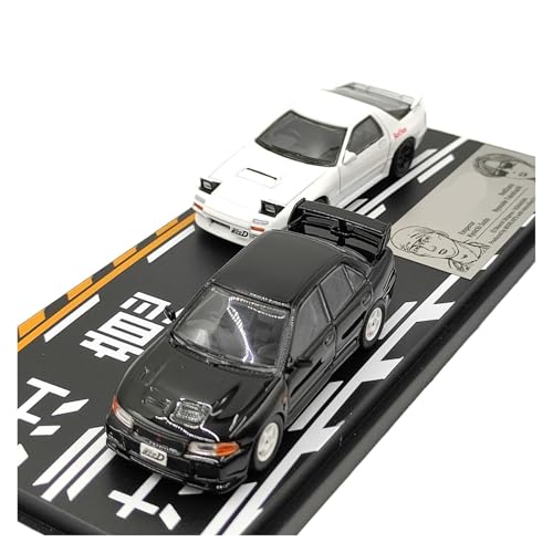 Mini Auto Spielzeug 1:64 Für Mazda RX-7 FC3S Mitsubishi CE9A Legierung Kit Automodell Metall Fahrzeuginnendekoration Wohnkultur von CYQOCD