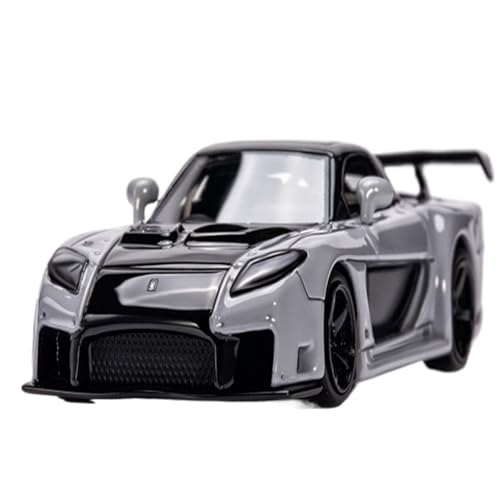 Mini Auto Spielzeug 1:64 Für Mazda RX7 Veilside Wide Body Edition Grau Realistisches Harzautomodell Home Window Decoration Wohnkultur Mini Auto Spielzeug 1:64 Für Mazda RX7 Veilside Wide Body Edition Grau Realistisches Harzautomodell Home Window Decoration Wohnkultur von CYQOCD