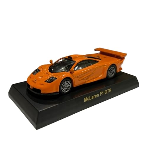 Mini Auto Spielzeug 1:64 Für McLaren F1 GTR Longtail Edition Legierungsdruckguss-Spielzeugautomodell Geeignet Für Geburtstage (Orange) Wohnkultur von CYQOCD