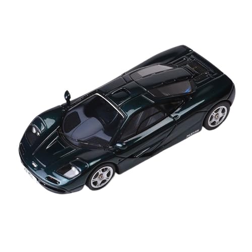 Mini Auto Spielzeug 1:64 Für McLaren F1 Sportwagen-Simulation Harzauto Mehrfarbige Sammleredition Desktop-Display Wohnkultur(Green) von CYQOCD