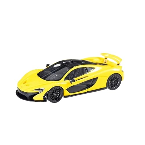 Mini Auto Spielzeug 1:64 Für McLaren P1 Seltenes Fahrzeug Supercar Resin Automodell Mehrfarbige Klassische Form Desktop-Dekoration Wohnkultur(Yellow) von CYQOCD