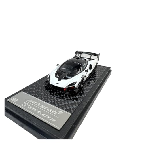 Mini Auto Spielzeug 1:64 Für McLaren Senna GTR Senna Legierung Supersportwagen Automodell Schwarzer Heckflügel Ausstellungsdisplay Wohnkultur von CYQOCD