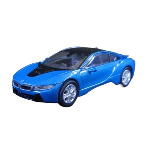 Mini Auto Spielzeug 1:64 Für Mercedes-Benz I8 Silber Simulation Spielzeug Legierung Auto Modell Display Innen Dekoration Wohnkultur(Blue) von CYQOCD