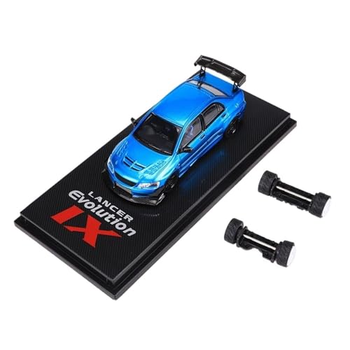 Mini Auto Spielzeug 1:64 Für Mitsubishi Lancer EVO IX 10. Generation Breitbau-Version Modifizierte Legierungs-Automodell Wohnkultur von CYQOCD