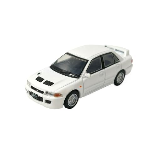 Mini Auto Spielzeug 1:64 Für Mitsubishi Lancer White Collector's Edition Legierungsmaßstab Automodell Replika Fahrzeuge Spielzeug Wohnkultur von CYQOCD