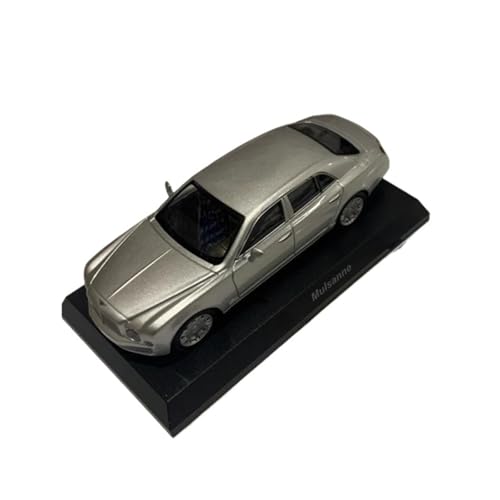 Mini Auto Spielzeug 1:64 Für Mulsanne Simulation Ornamente Legierung Auto Modell Dekoration Sammlung Spielzeug Statische Display Wohnkultur(Silver) von CYQOCD