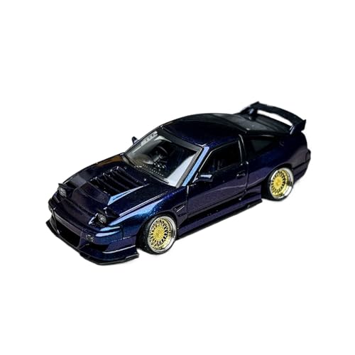 Mini Auto Spielzeug 1:64 Für Nissan 180SX Rocket Rabbit Radlager Flip Leichtmetall Sportwagen Maßstab Automodell Wohnkultur von CYQOCD