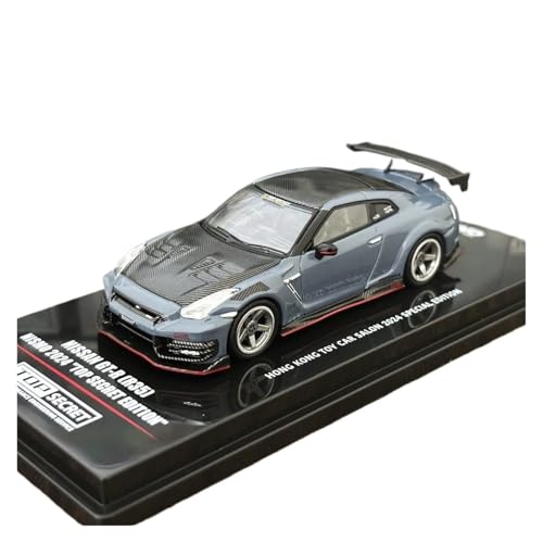 Mini Auto Spielzeug 1:64 Für Nissan GTR R35 Nismo Exhibition Edition Legierung Druckguss Automodell Grau Collector's Edition Wohnkultur Mini Auto Spielzeug 1:64 Für Nissan GTR R35 Nismo Exhibition Edition Legierung Druckguss Automodell Grau Collector's Edition Wohnkultur von CYQOCD