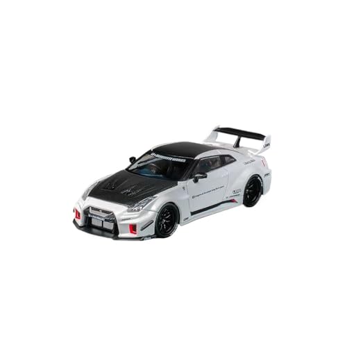 Mini Auto Spielzeug 1:64 Für Nissan GTR R35 RR Battle Grey LB Wide Body Sportwagenmodell Aus Legierung Statisches Druckgussfahrzeug Wohnkultur Mini Auto Spielzeug 1:64 Für Nissan GTR R35 RR Battle Grey LB Wide Body Sportwagenmodell Aus Legierung Statisches Druckgussfahrzeug Wohnkultur von CYQOCD